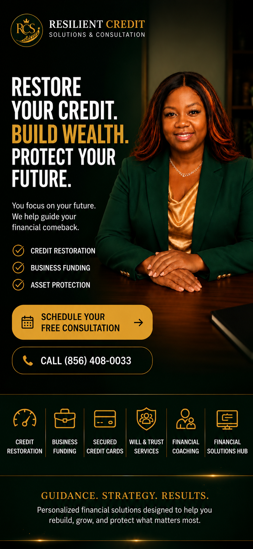 Resilient Credit Solutions — Restore Your Credit. Build Wealth. Protect Your Future.