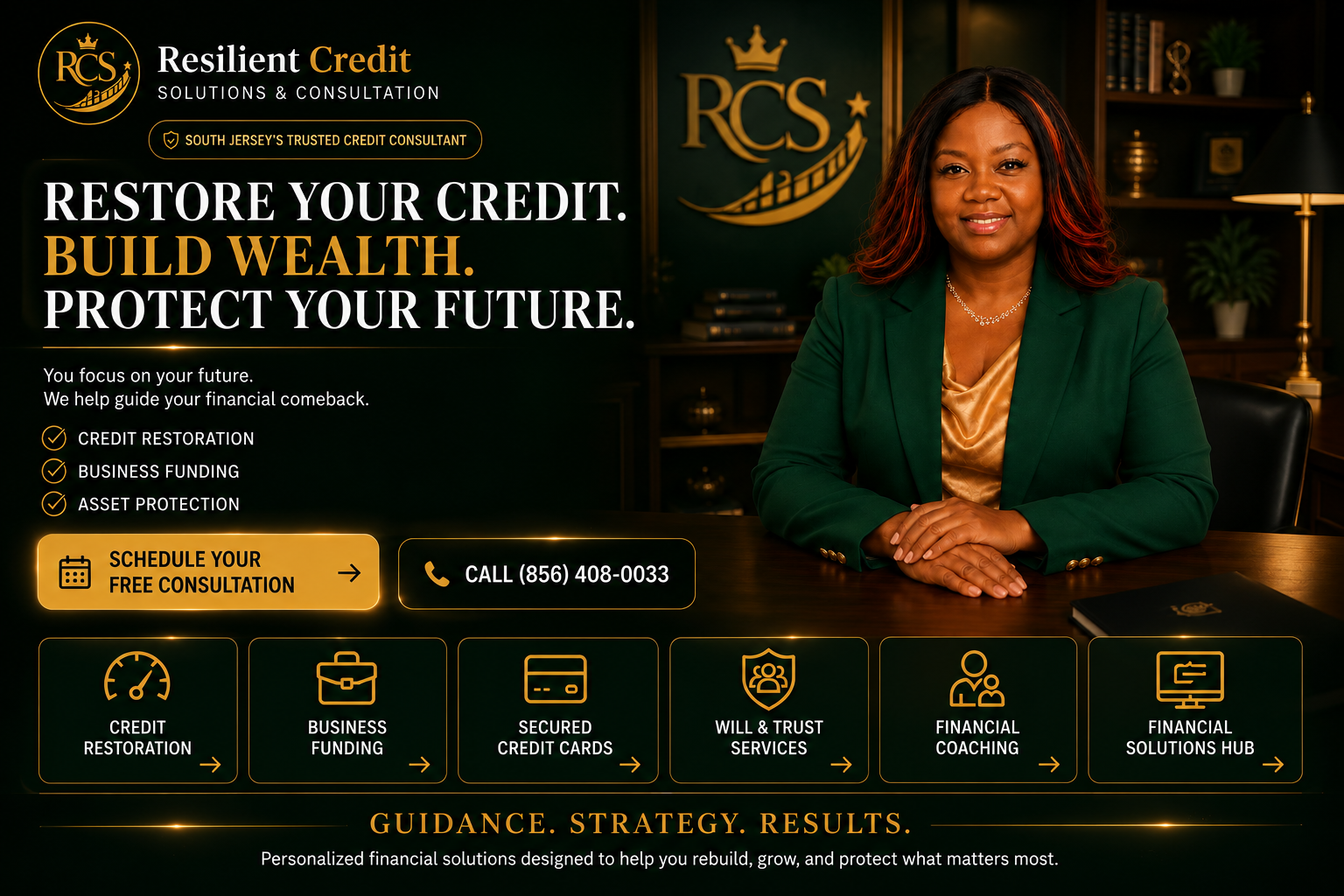 Resilient Credit Solutions — Restore Your Credit. Build Wealth. Protect Your Future.